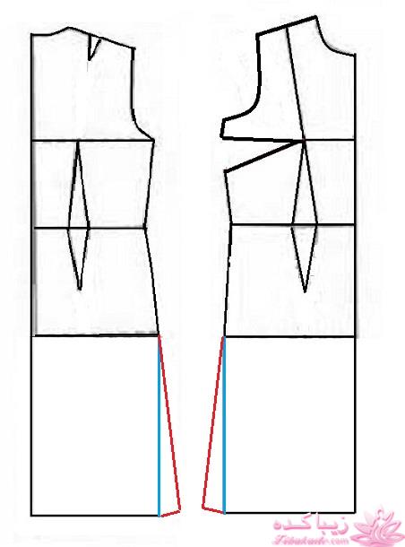 آموزش دوخت مانتو